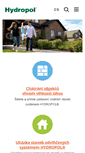 Mobile Screenshot of hydropol-cz.com